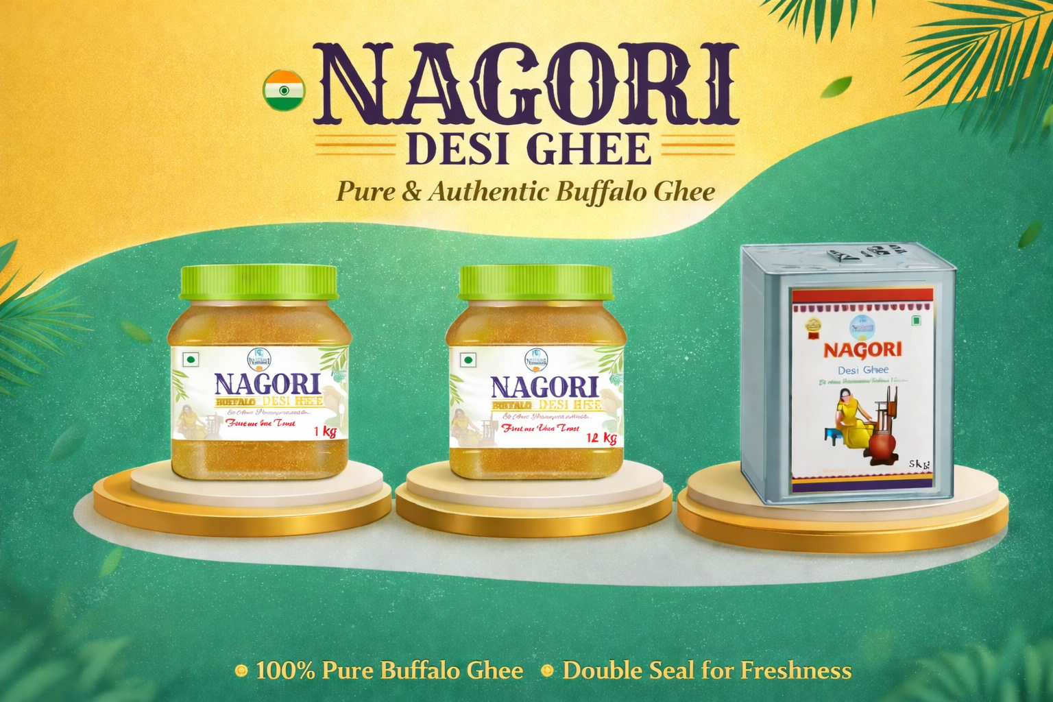 Nagori Desi Ghee Laddu Banner